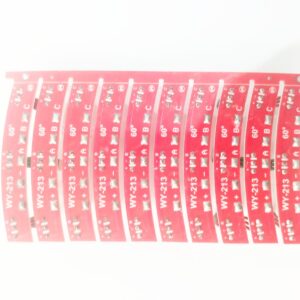 Motor Hole Sensor Plate Red